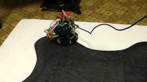 Pololu Wheel Encoders + POP-BOT + Digital Compass HMC 6352 = Simple Robot Mapping