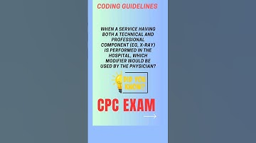 CPC Exam Coding Guidelines frequently asked question. Let