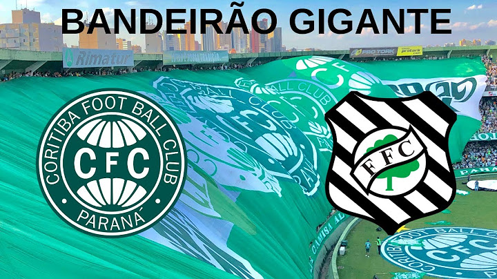 UM DOS MAIORES BANDEIRÕES DO MUNDO - CORITIBA X FIGUEIRENSE/ Bandeirão gigante da torcida do Coxa