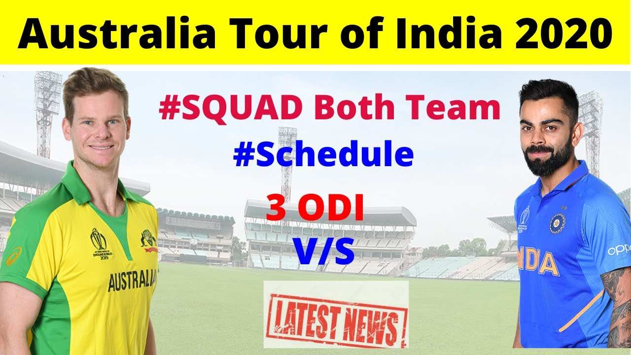 australia india tour squad