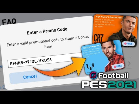 Secret Trick To Get Promo Codes In Pes2021 Mobile | How To Get Promo Codes In Pes2021