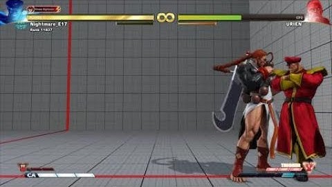 STREET FIGHTER 5 M.Bison Corner Carry V Trigger 2 Stylish Combo