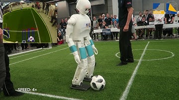 RoboCup 2018 Humanoid AdultSize Soccer Winner NimbRo