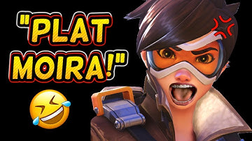 Getting RAGED at For Playing “Useless” Moira - Overwatch