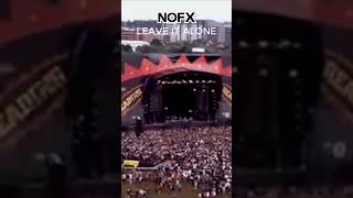 NOFX - Leave It Alone Live🤘 #nofx