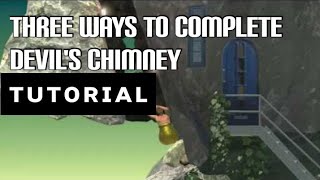 how to do devil's chimney|getting over it|tutorial