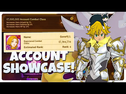 Showcasing the 4th Best Account on Global 6/6 Box, Insane Inventory & More! (2024) | 7DS Grand Cross