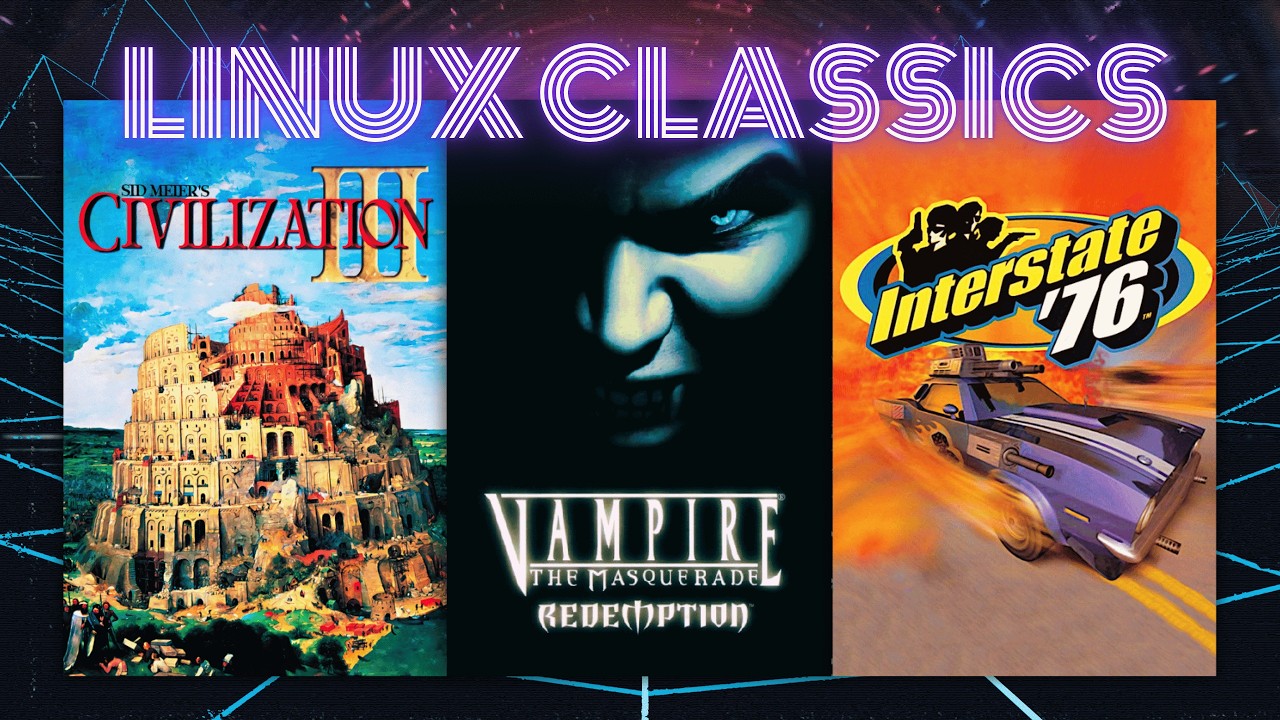 Drei unter Linux: Civilization 3, Vampire The Masquerade, Interstate '76