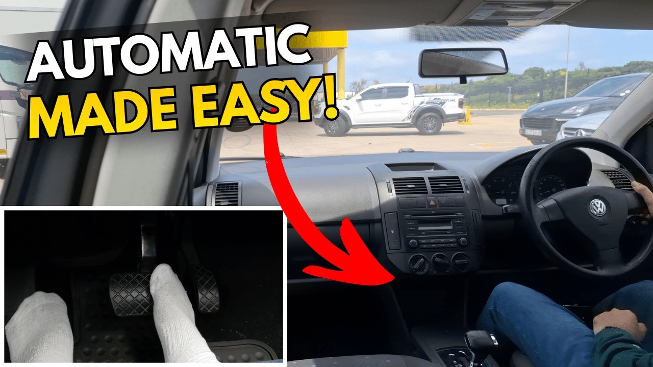 How to Drive an Automatic Car for Beginners (Step-by-Step Tutorial ...