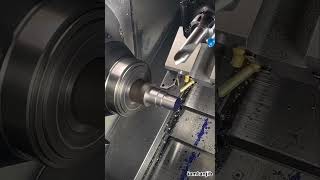 CNC lathe turning #cnc #machine #cncoperator