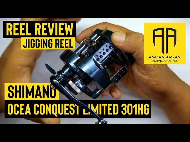 🔴 Reel Review - Shimano Ocea Conquest Limited 301HG (All You Need
