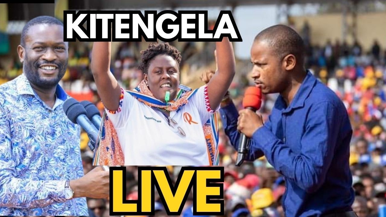 LIVE: BABU OWINO, SIFUNA ORENGO AND THEIR ENTIRE TEAM IN KITENGELA