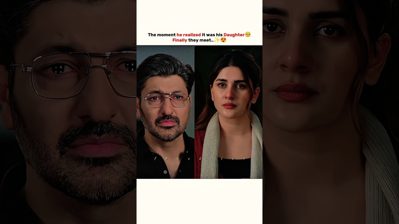 The moment he realized it was his Daughter🥺Meri Tanhai 