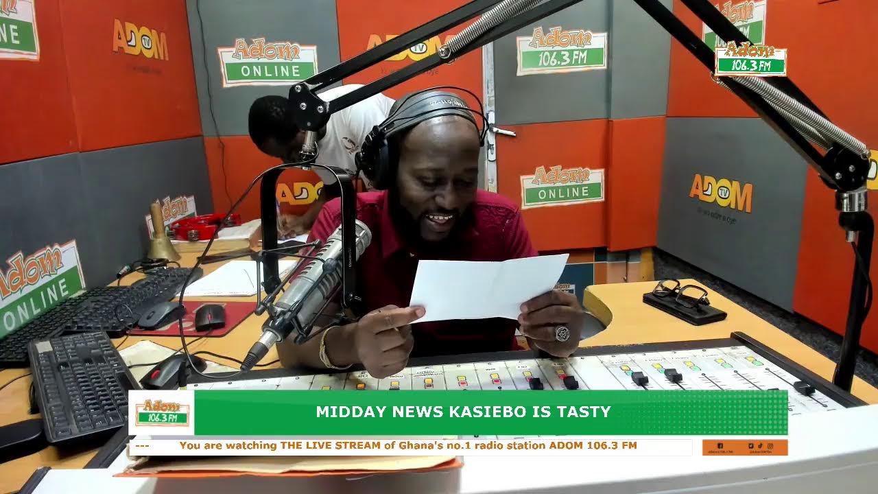 Midday News Kasiebo Is Tasty on Adom 106.3 FM  (05-03-26)