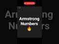 Armstrong Number Program in C++ 🔥