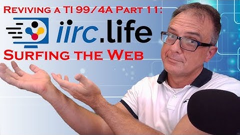 Reviving a TI 99/4A Part 11 - Surfing the World Wide Web re-mastered