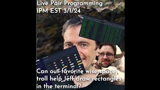 Live pair programming: Adding Tables to a CLI application
