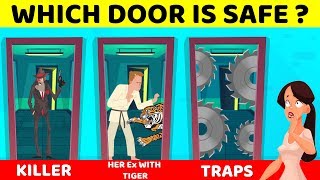 DOOR ESCAPE RIDDLES MYSTERY | CAN YOU CATCH THE HIDDEN ROBBERS? | RIDDLES ON ESCAPE TO BOOST YOUR IQ