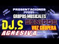 presentaciones para sonido y djs, voz agresiva y tambien grupera