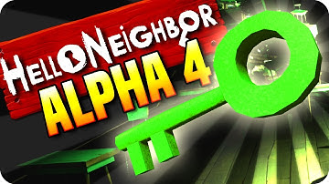 BEATING THE GREEN ROOM + UNLOCKING ANOTHER ABILITY! - Hello Neighbour Alpha 4 (Hello Neighbor)