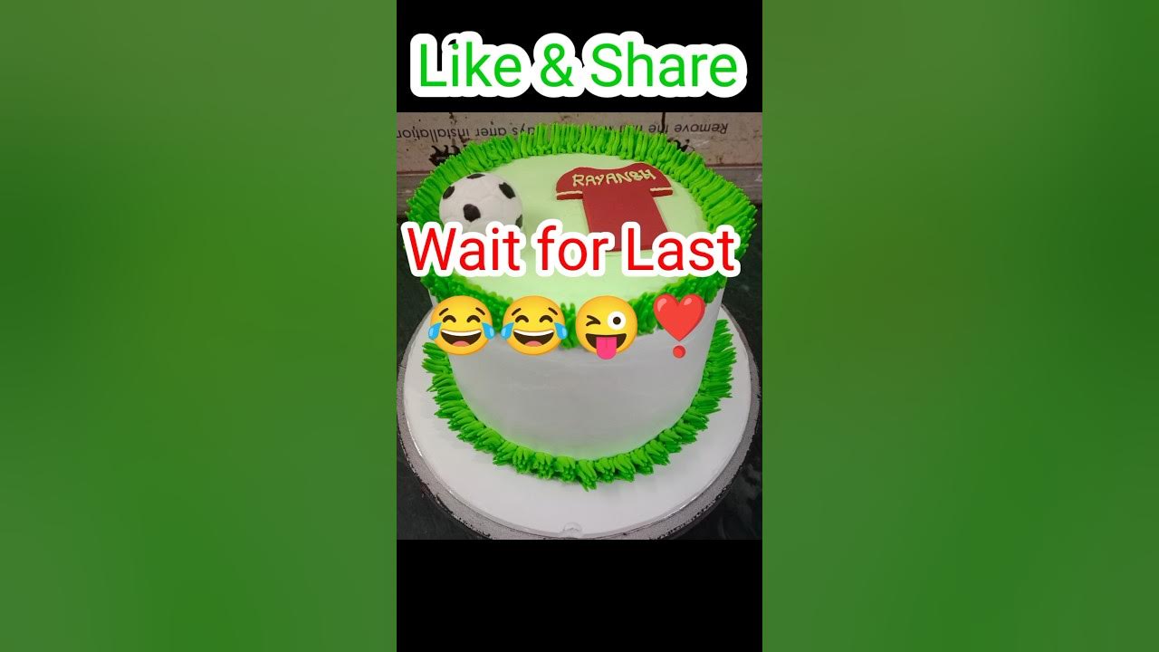 1-2-kg-cake-design-half-kg-cake-cake-recipe-youtubeshorts-viral