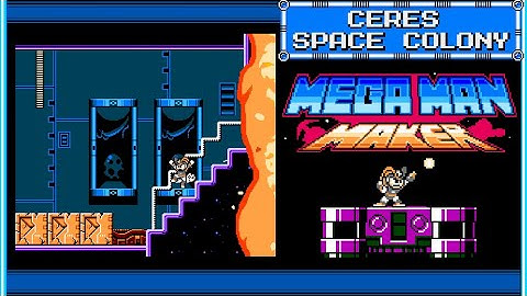 Mega man maker - Super metroid in mmm.