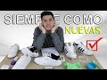 ¿Cómo limpiar zapatillas blancas? | Blanquear Adidas Superstar FÁCIL