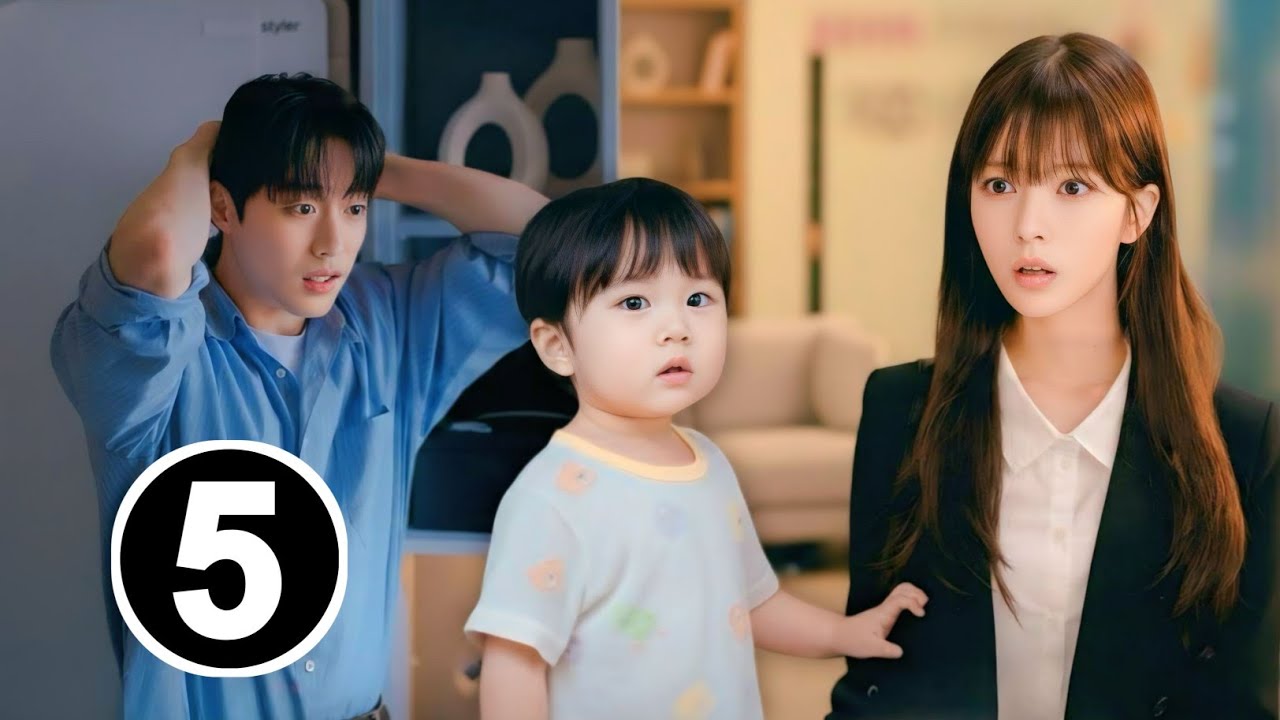 طفل صغيور بيظهر لشاب وبنت فجأه وبيشقلب حالهم وبيجننهم😂 ومبيكنوش عارفين يتصرفر فيه ازاى ملخص مسلسل 5