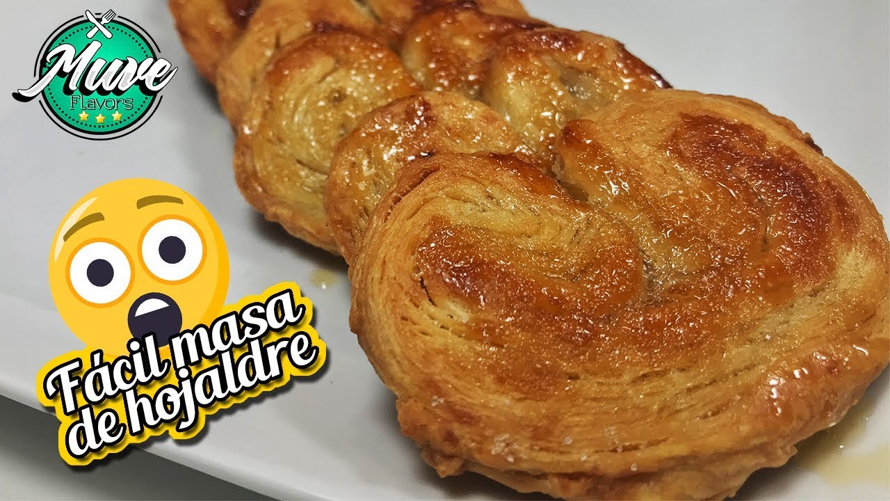 Las palmeritas de hojaldre más fácil del mundo | Muve Flavors