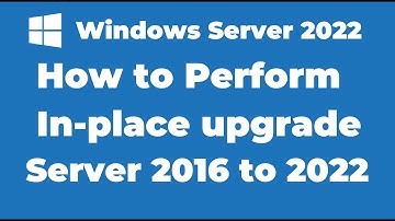 21. How to In place upgrade Windows Server 2016 to Windows Server 2022