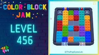 Color Block Jam - Level 456 - Solution Walkthrough ✨