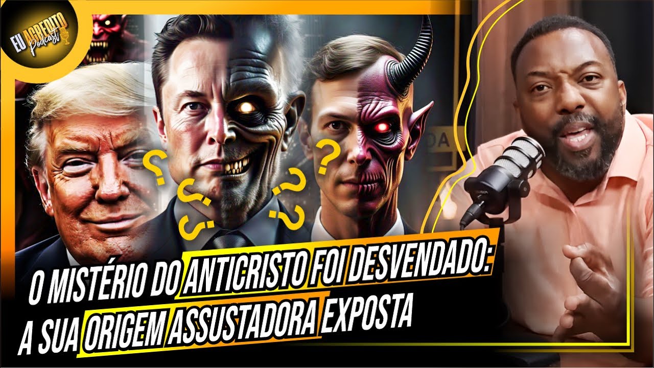 PASTOR CARLOS EDUARDO REVELA A VERDADEIRA ORIGEM DO ANTICRISTO E FAZ REVELAÇÕES SURPREENDENTES
