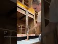Paint stripping satisfaction 😍 #diy #cabinetpainting #paintingtutorial