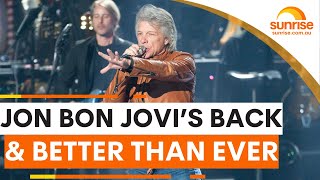 Jon Bon Jovi is back and better than ever