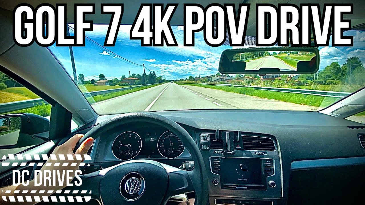 Golf 7 TSI (2012-2017) - 4k Onboard POV Sunny Day drive