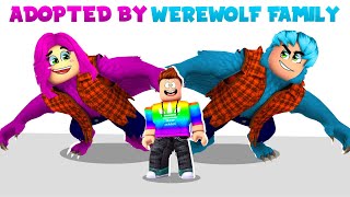 I Got ADOPTED By A WOLF FAMILY In BROOKHAVEN Roblox