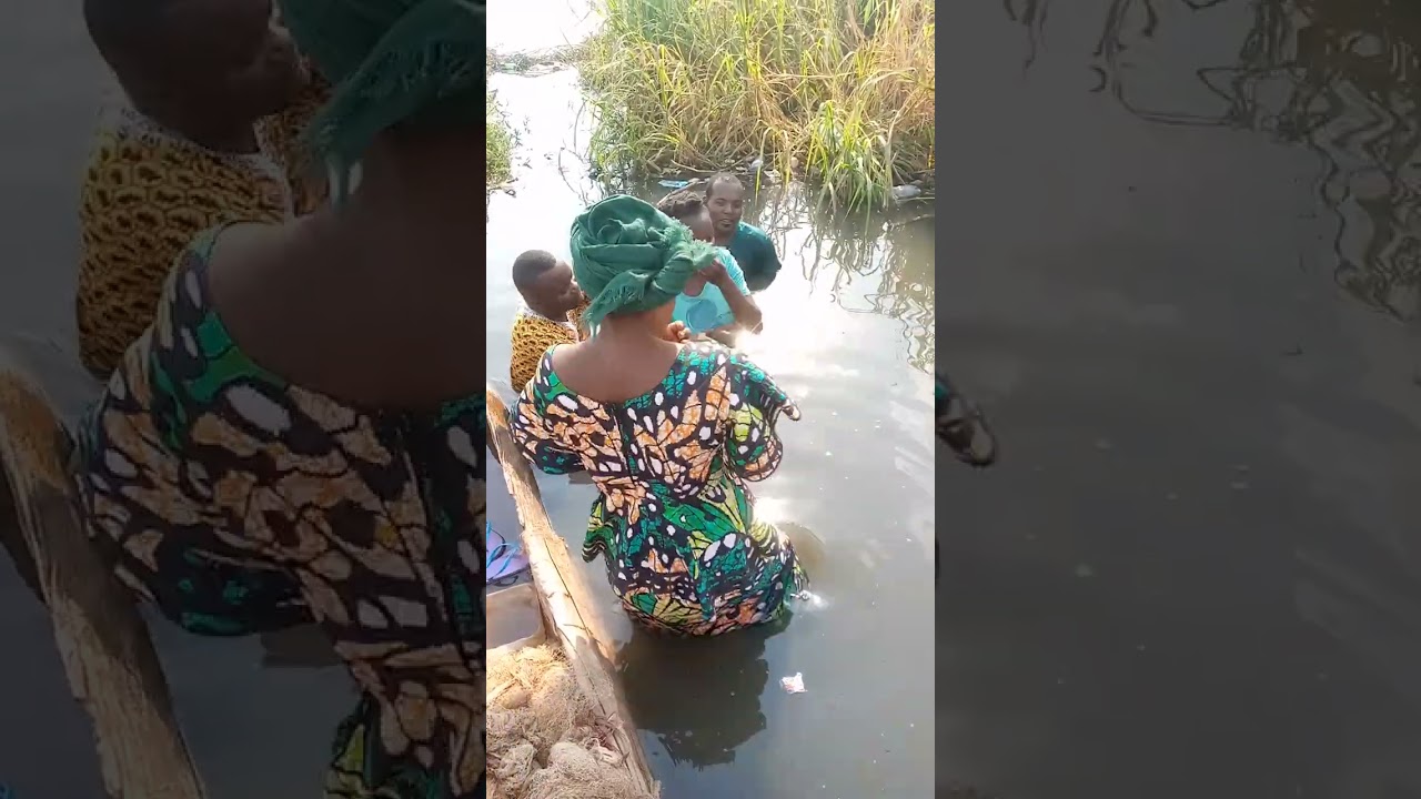 Le premier baptême à la paroisse Yesu ni Jibu, FEPUKO Kolwezi Musompo