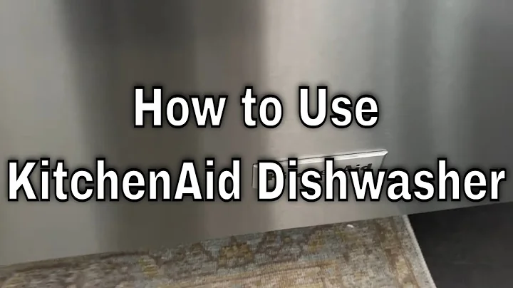KitchenAid Dishwasher - How to Use
