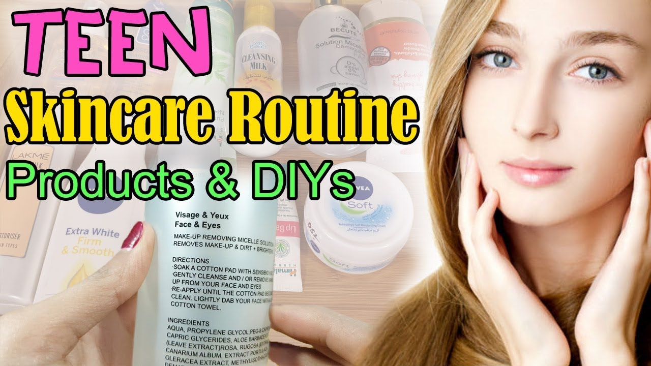 Teenager Skincare Routine Products + DIYs Beauty Tips & Hack Urdu Hindi