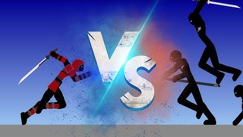 Red Assassin VS shadow ninja’s (stick nodes animation)