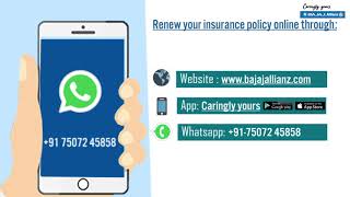 Digital Care: Bajaj Allianz's online services screenshot 1