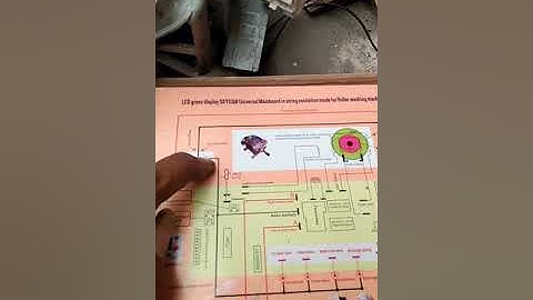 cara pemasangan modul universal mesin cuci front loading