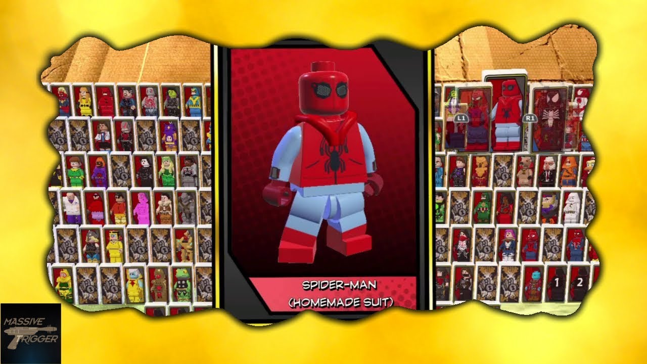 Lego Marvel Super Heroes 2 How To Unlock Spider Man Homemade Suit