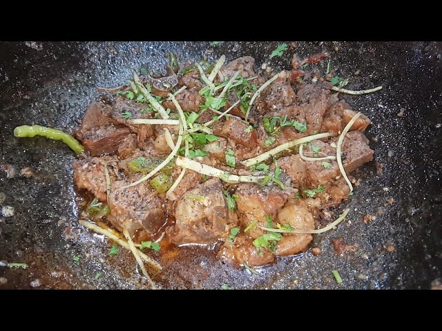 Highway Mutton Shinwari Karahi Recipe By Cooking With Kawish class=