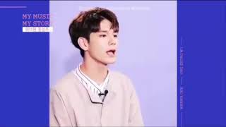 Ong Seongwu singing 'Galaxy'