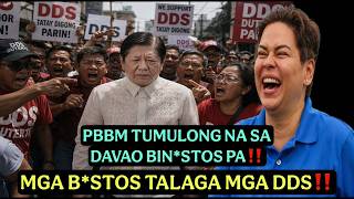 PBBM B!N4STOS SA DAVAO! MGA DDS TINULUNGAN NA NAKUHA PANG MAMB4ST*S! MANANG MANA SA AMO!