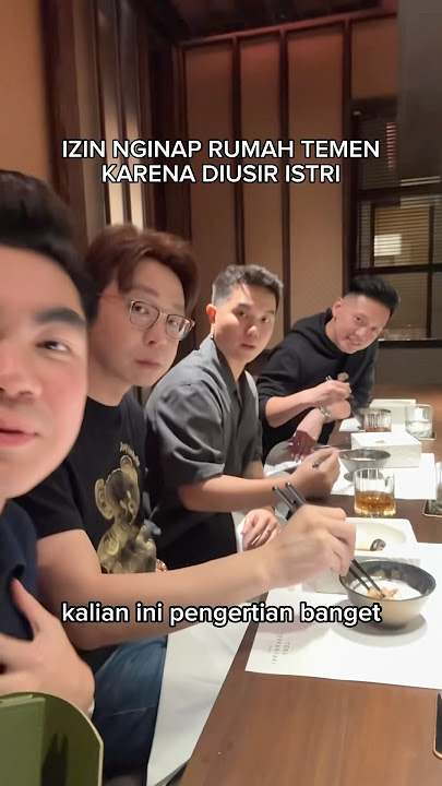 CAPEK PUNYA TEMEN SEMUA TAKUT ISTRI!