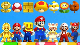 New Super Mario Bros 2 Hd - All Power-Ups