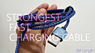 GeekCases Ultra Strong Fast Charging Cable from Amazon!(Unboxing+Review)