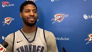 THUNDER PRACTICE: Paul George 12.9.18